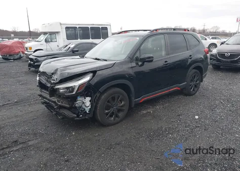 2021 Subaru Forester Sport из США, поврежденный, VIN JF2SKARC2MH449002